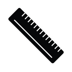 Fototapeta premium ruler icon vector illustration