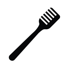 toothbrush icon vector illustration