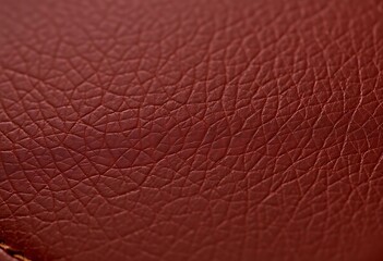 Fototapeta premium close up of a red leather texture