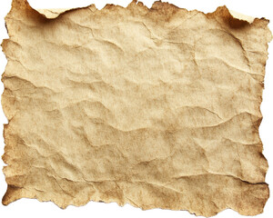 Fototapeta premium Aged, Crumpled Antique Paper Texture