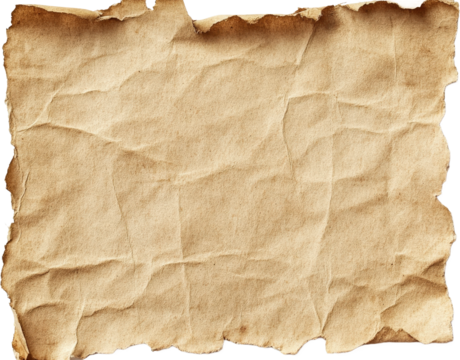 Aged Crumpled Paper Texture