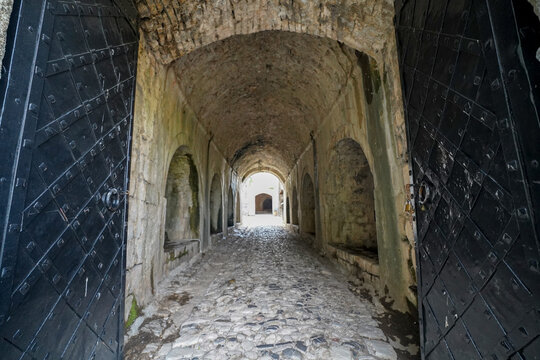 Rozafa Castle , panoramic view from the hill