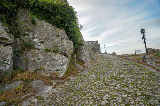 Rozafa Castle , panoramic view from the hill