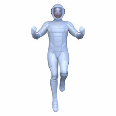 サイバーマン　3DCGレンダリング