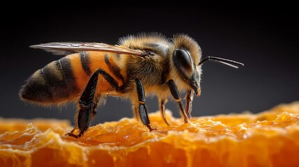 蜂と蜂蜜の繊細な世界