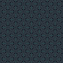 Seamless ethnic ornament. Tribal wallpaper. Arrows image. Folk pattern. Geometric backdrop. Mosaics motif. Grid background. Digital paper. Textile print. Ethnical web design. Abstract vector art work