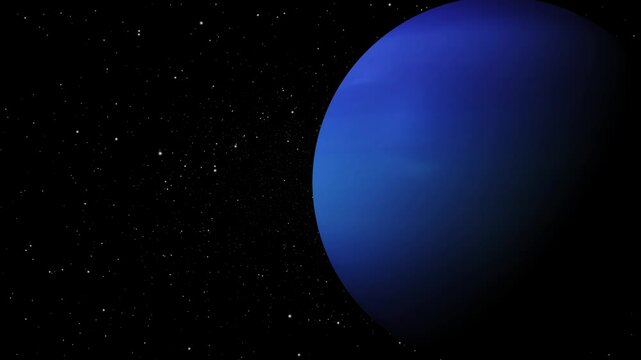 planet neptune in space, solar system