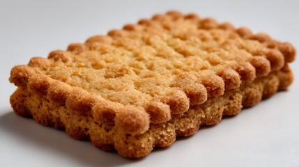 サクサク食感の四角いバタークッキー