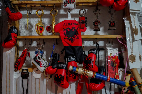 Albanian souvenir and craft for sale