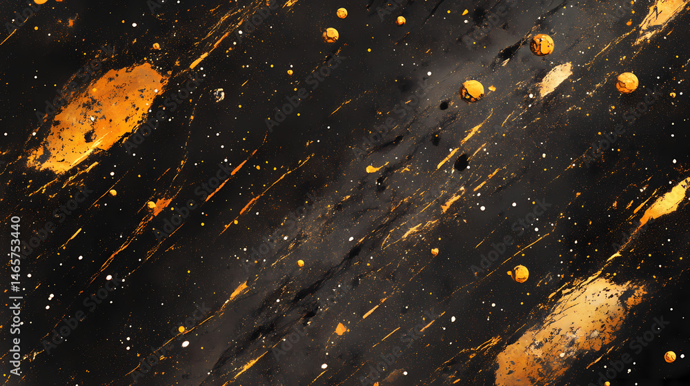 Canvas Prints dark surface texture with scattered particles and ashes. [celestial ruins] | nebula ashes | dying li