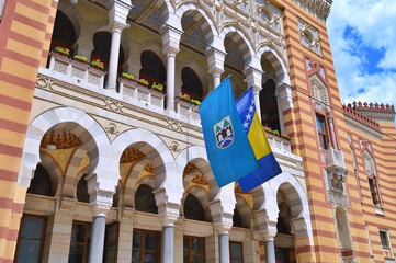 City Hall, Sarajevo, Bosnia and Herzegovina
