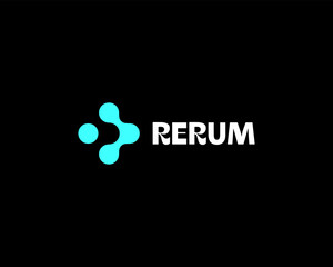 Abstract logo from colorful dots. Universal cross plus vector symbol. Creative pharmacy clinic flat logotype.