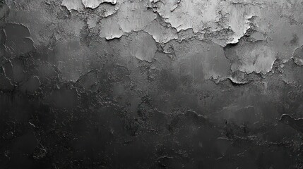 dark textured surface with peeling paint showcasing rough and uneven layers, creating an aged and distressed appearance