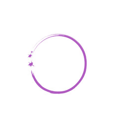 circle of wine stains