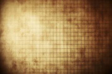 Fototapeta premium Aged, textured, gridded surface with warm tones.
