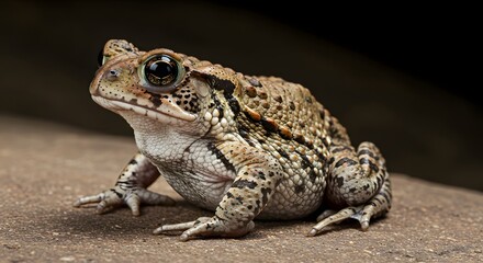 Fototapeta premium Toad Closeup Portrait