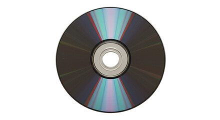 Vintage CD Disc: Retro Music Technology