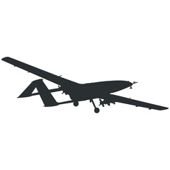 airplane on a white background