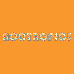 vector inscription nootropic