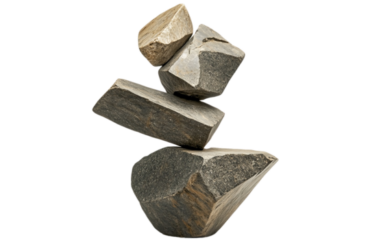 Rock formation symbolizing inner balance and focus.