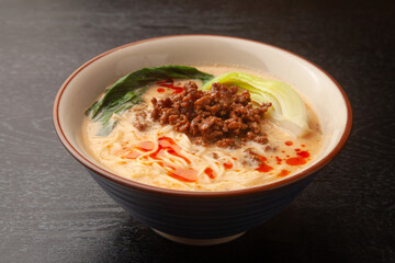 豆乳坦々そうめん