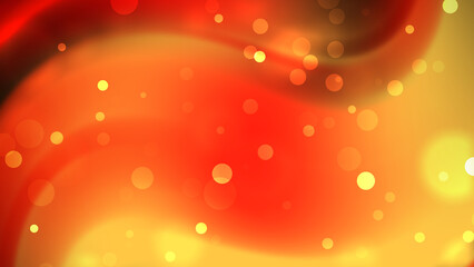 Abstract swirling design with glowing red and orange tones.