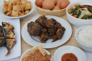 A Delicious Spread of Indonesian Food