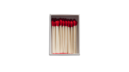 Matches Box Red Tip Matches Safety Matches