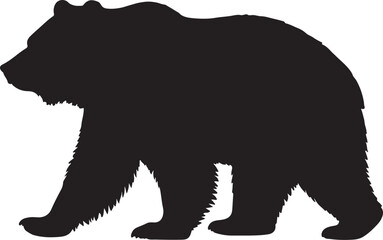 Kodiak Bear Silhouette