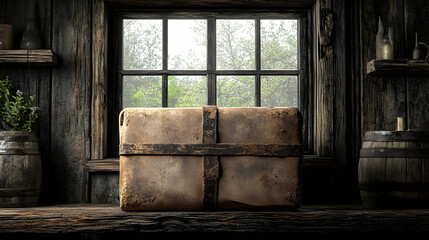Mystic Wooden Room 3D Background