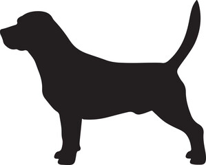 Beagle Vector Silhouette