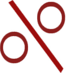 Procenty – ilustracja wektorowa © Laura