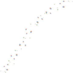 반짝이 꾸밈 트레일