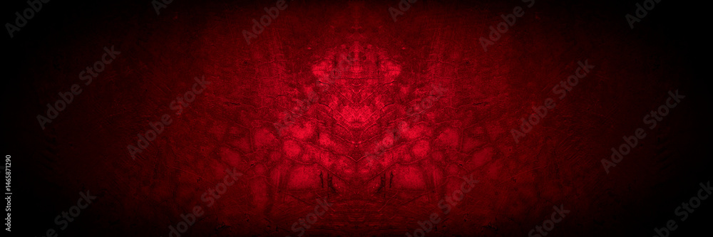 Poster old wall texture cement black red background abstract dark color design are light with white gradien