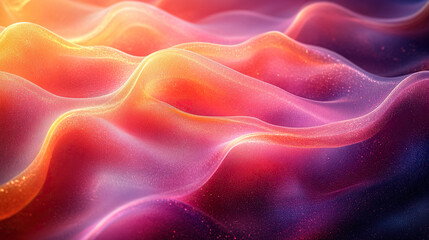 Obraz premium Abstract gradient with soft geometric shapes in warm tones, evoking harmony and tranquility