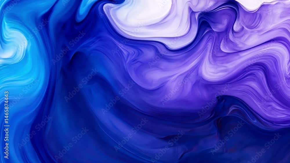 Poster vibrant abstract background fluid and dynamic blue and purple art design with colorful textures evok