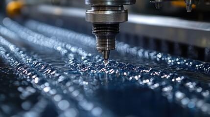 Water-cooled cutting tool precision machining