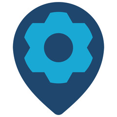  Location Setting Icon