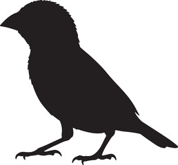 Weaver Vector Silhouette