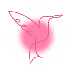 Bird Light Bling Icon