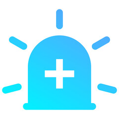 Fototapeta premium Emergency Sevices Icon