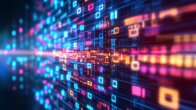 Abstract digital network (33)