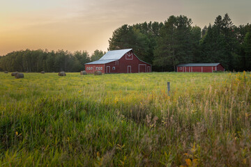 Wisconsin country Barn