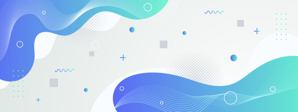 Abstract blue and turquoise shapes background suitable for graphic design projects, social media posts, presentations, and digital art compositions.