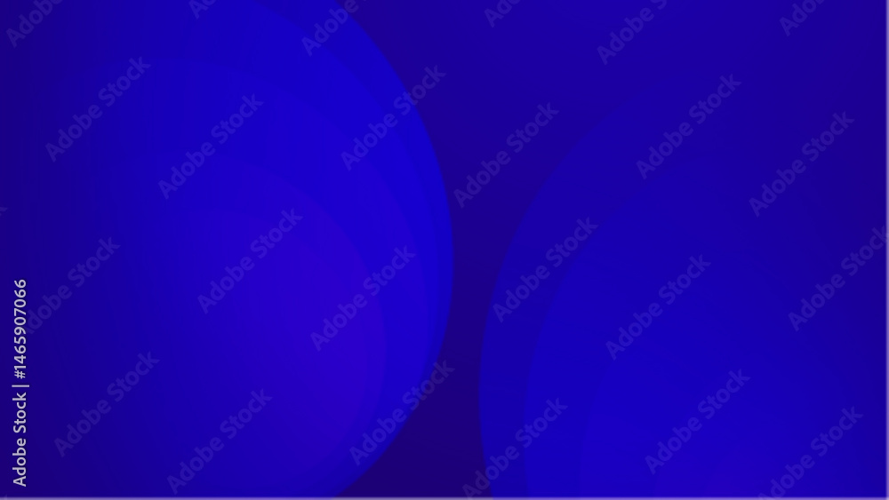 Poster blue overlapping circles on a background, ideal for modern designs, graphic elements, minimalist con