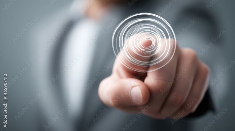 Aufkleber empathy-based conversion icon concept highlighting persuasion techniques for effective soft-sell app