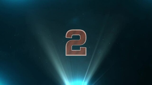 Glowing Dark Background timer 20 second