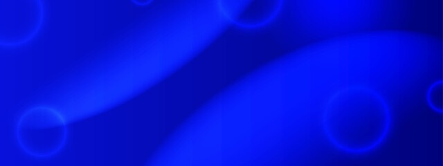 Blue background with glowing circles is perfect for vibrant designs, futuristic concepts, technology themes, and dynamic backgrounds for presentations.