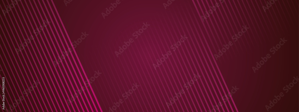 Poster dark red abstract background with diagonal lines suitable for website banners, social media graphics