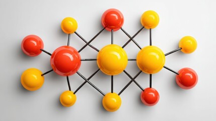 Obraz premium Collection of items representing a structured approach to a proposal concept with clear purpose and logic